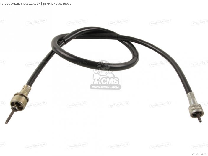 Yamaha SPEEDOMETER CABLE ASSY 4378355001
