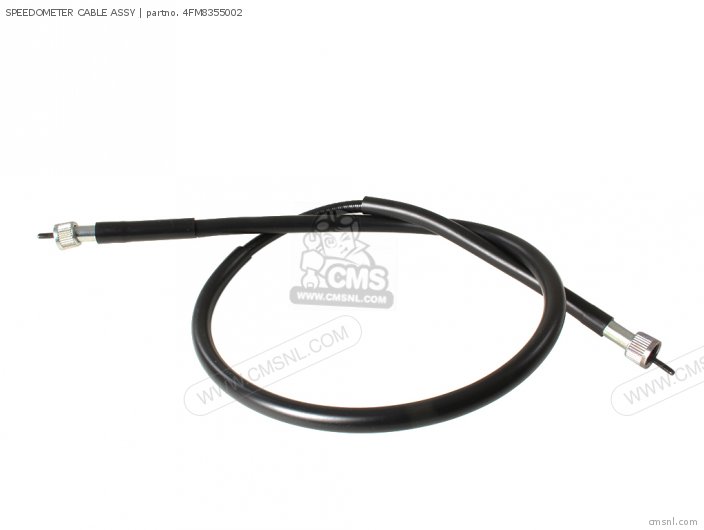 Yamaha SPEEDOMETER CABLE ASSY 4FM8355002