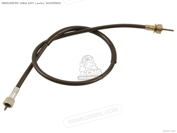 Yamaha SPEEDOMETER CABLE ASSY 5A18355000