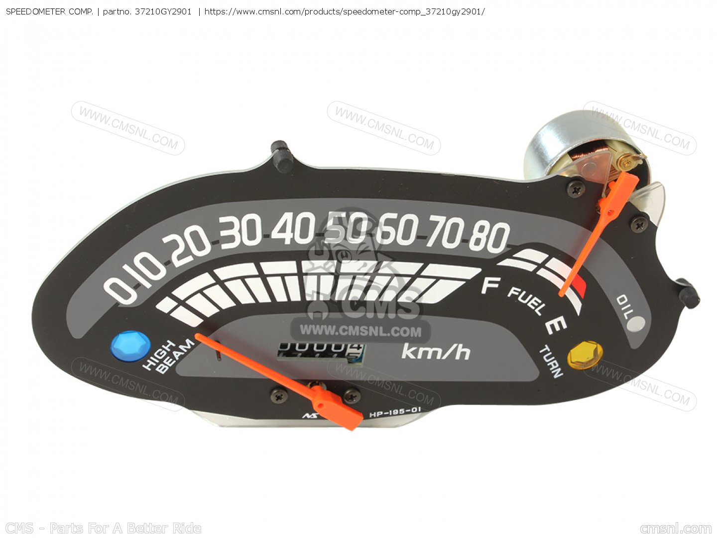 SPEEDOMETER COMP. for SA75 VISION 1989 (K) SPAIN order at CMSNL