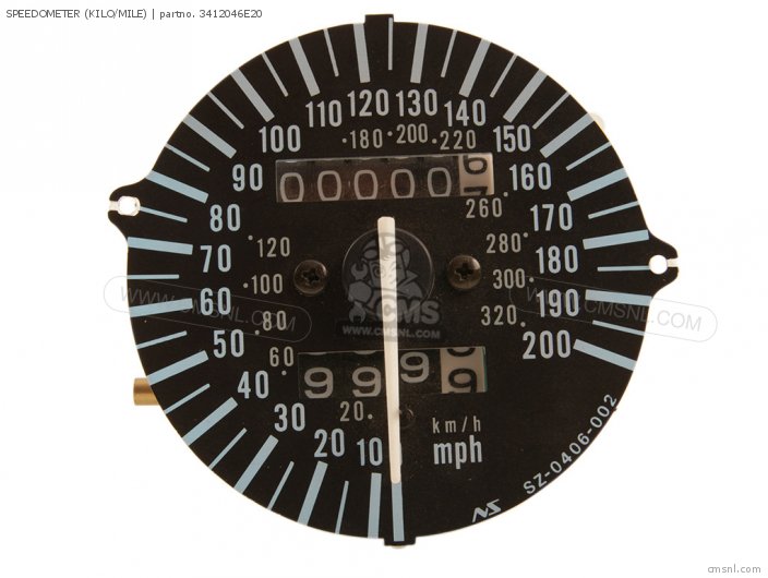 Speedometer (kilo/mile) photo