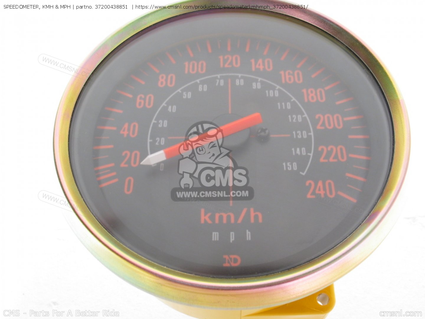 37200438851 Speedometer, Kmh & Mph Honda buy the 37200438851 at CMSNL