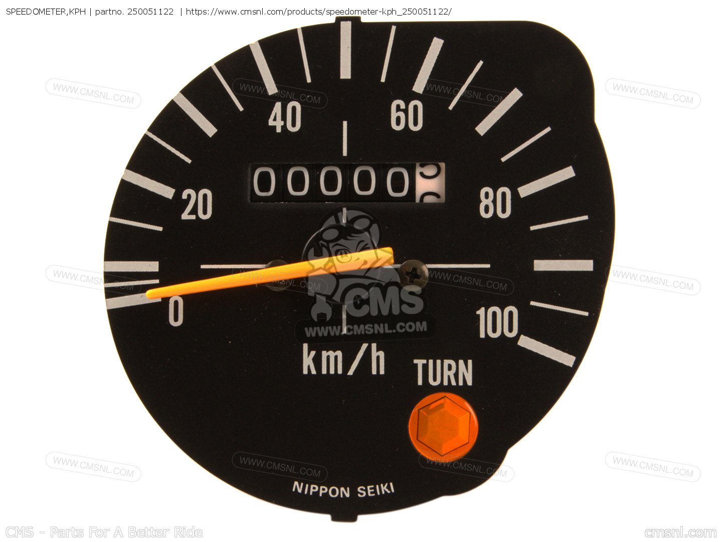 SPEEDOMETER,KPH for AR50C2 1984 UNITED KINGDOM GR ST order at CMSNL