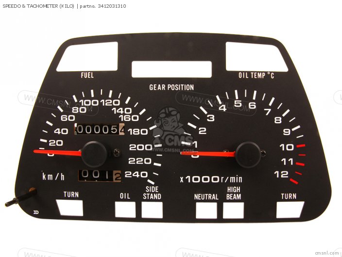 Suzuki SPEEDO & TACHOMETER (KILO) 3412031310