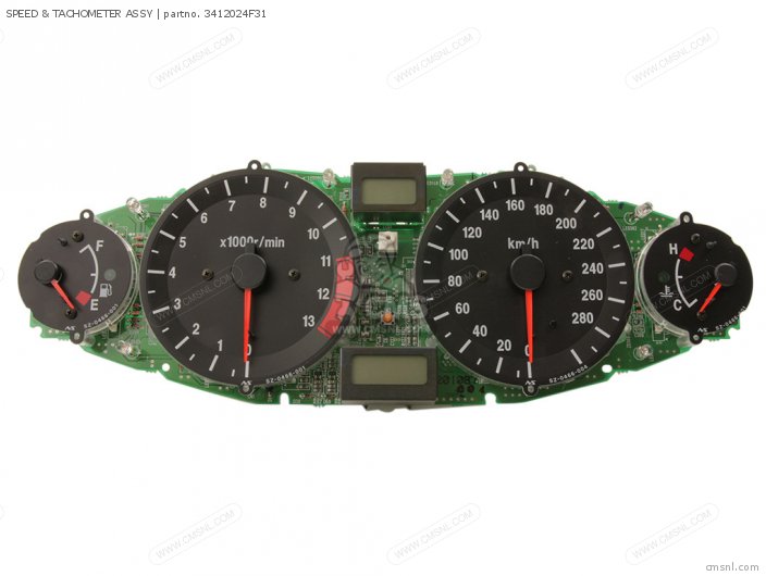 Suzuki SPEED & TACHOMETER ASSY 3412024F31