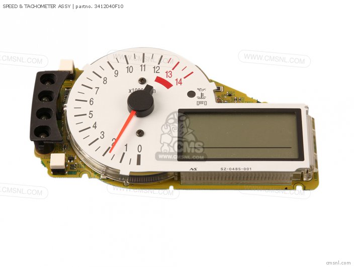 Suzuki SPEED & TACHOMETER ASSY 3412040F10