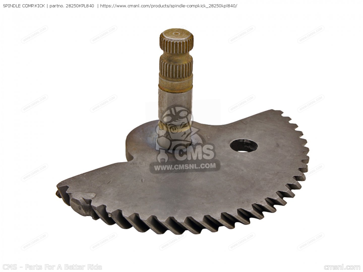 28250KPL840 Spindle Comp.kick Honda buy the 28250KPL840 at CMSNL