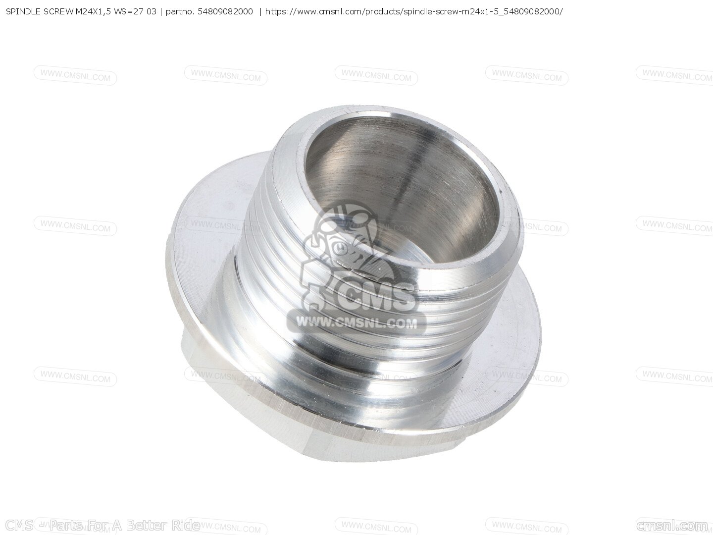 SPINDLE SCREW M24X1,5 WS=27 03 SPINDLE SCREW M24X1,5 WS=27 03
