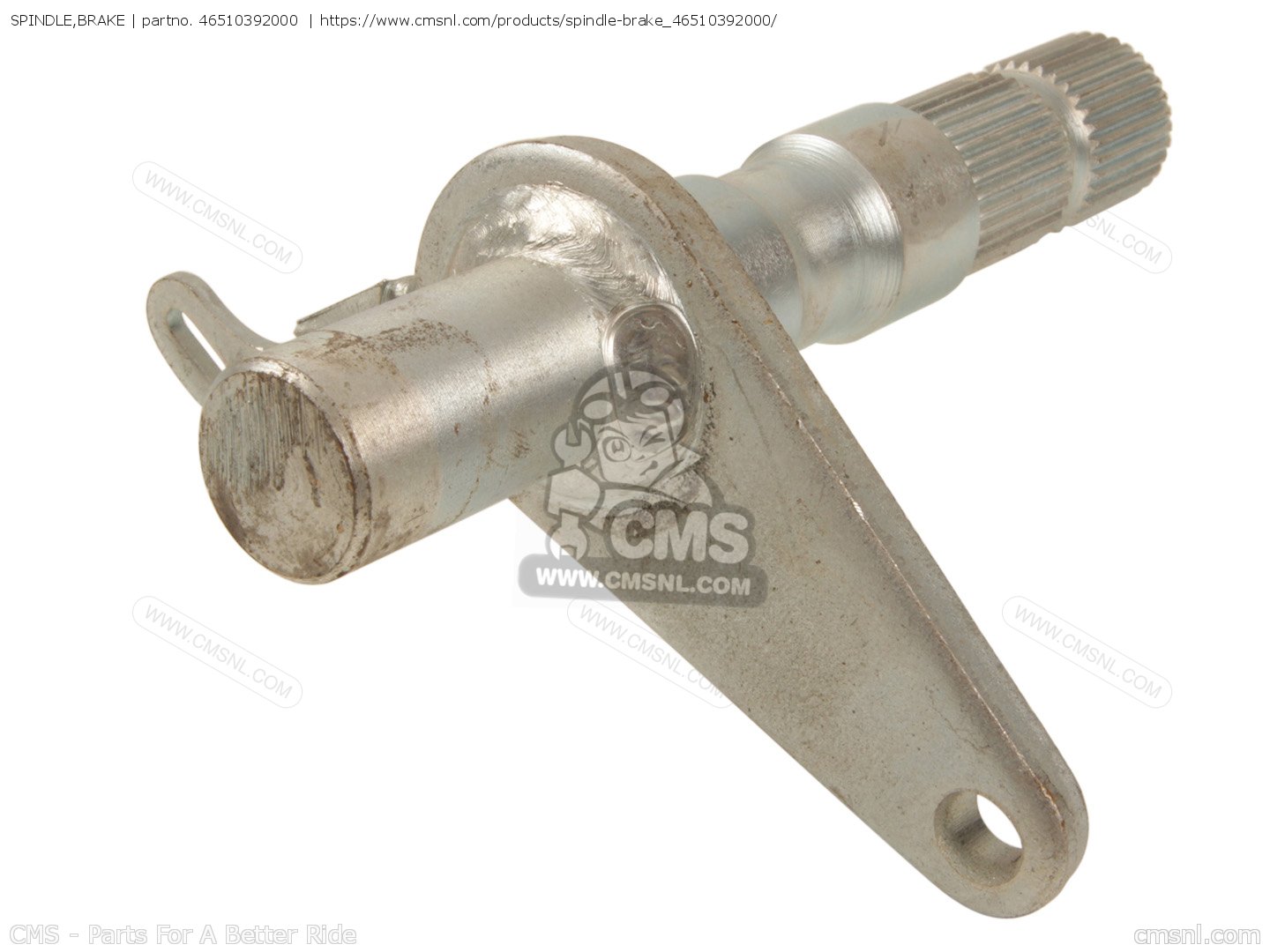 SPINDLE,BRAKE for CB750F1 SUPER SPORT 1976 AUSTRALIA order at CMSNL