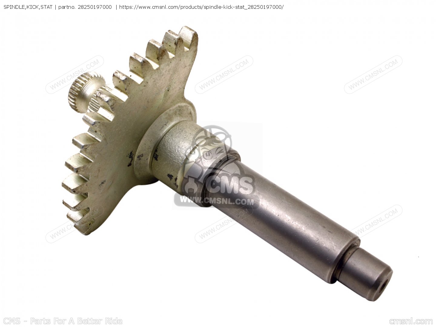 SPINDLE,KICK,STAT for Honda - order at CMSNL SPINDLE,KICK,STAT for Honda - order at CMSNL