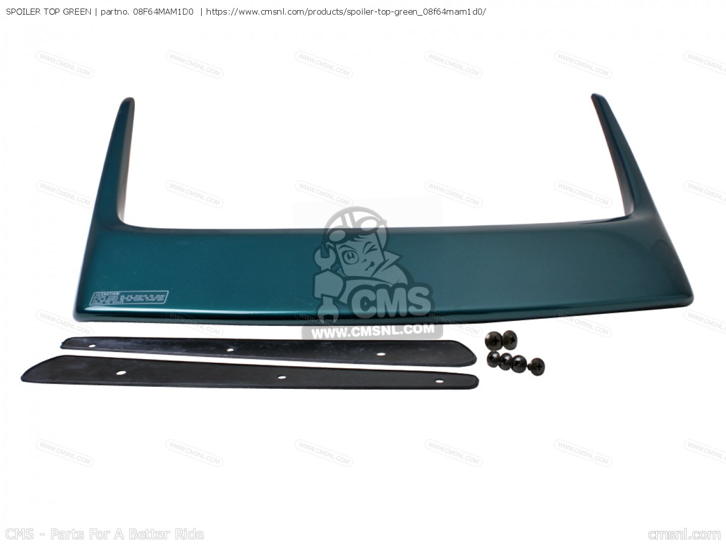 08F64MAM1D0 Spoiler Top Green Honda buy the 08F64MAM1D0 at CMSNL