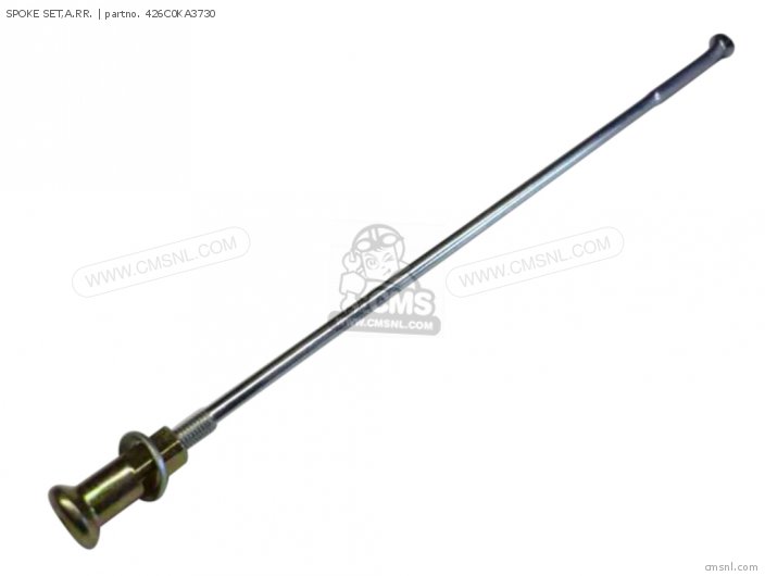 Honda SPOKE SET,A.RR. 426C0KA3730 Honda SPOKE SET,A.RR. 426C0KA3730