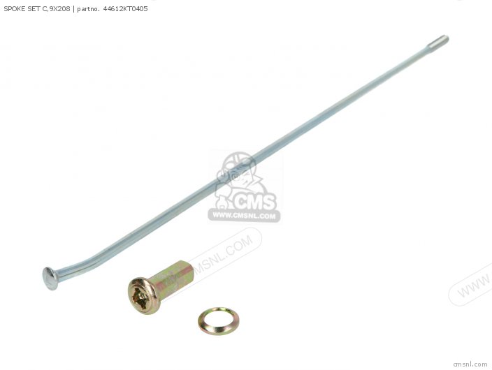 Honda SPOKE SET C,9X208 44612KT0405 Honda SPOKE SET C,9X208 44612KT0405