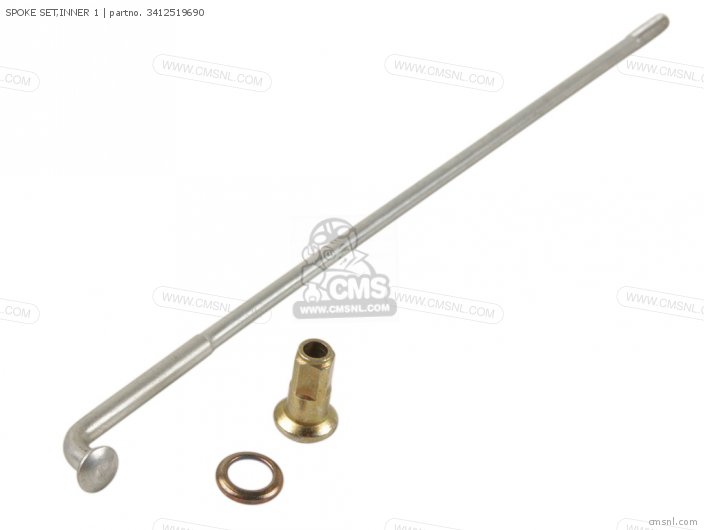 Yamaha SPOKE SET,INNER 1 3412519690 Yamaha SPOKE SET,INNER 1 3412519690