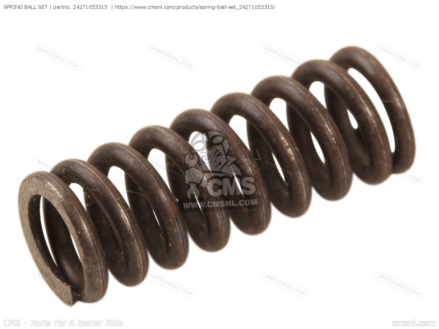24271053315: SPRING BALL SET Honda - buy the 24271-053-315 at CMSNL
