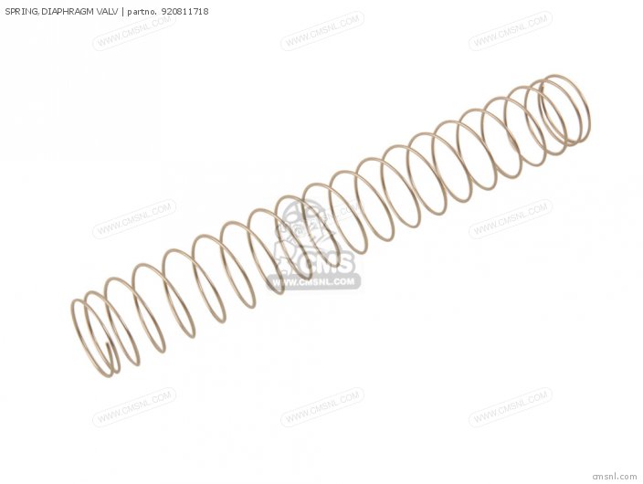 Kawasaki SPRING,DIAPHRAGM VALV 920811718