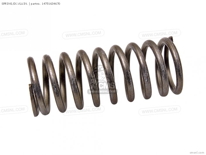 Honda SPRING,EX.VLV.IN. 14751634670 Honda SPRING,EX.VLV.IN. 14751634670