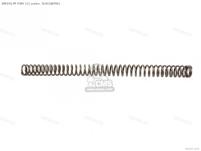 Honda SPRING,FR FORK (0 51401GBF861 Honda SPRING,FR FORK (0 51401GBF861