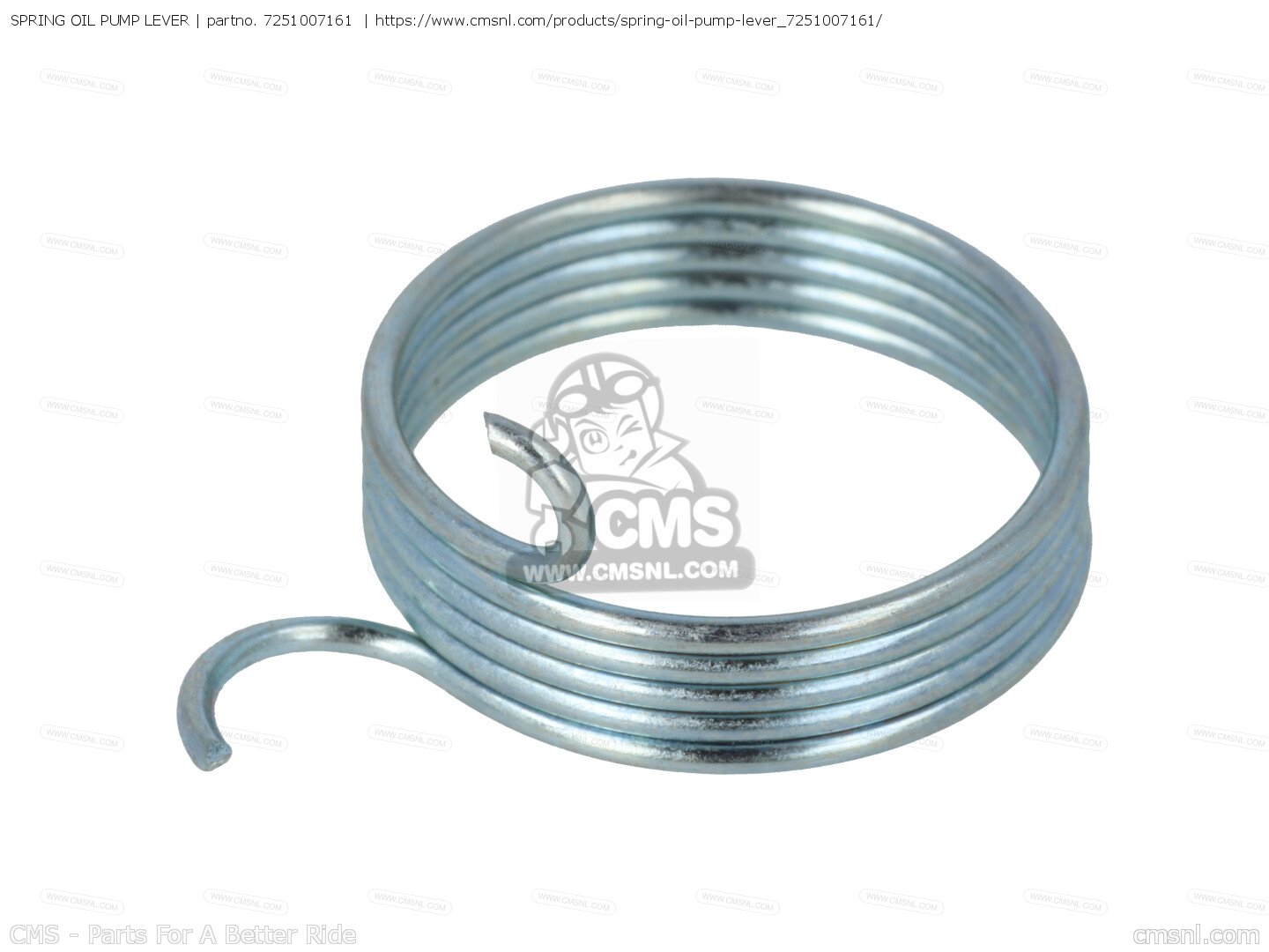 7251007161: SPRING OIL PUMP LEVER Kawasaki - buy the 7251007161 at CMSNL