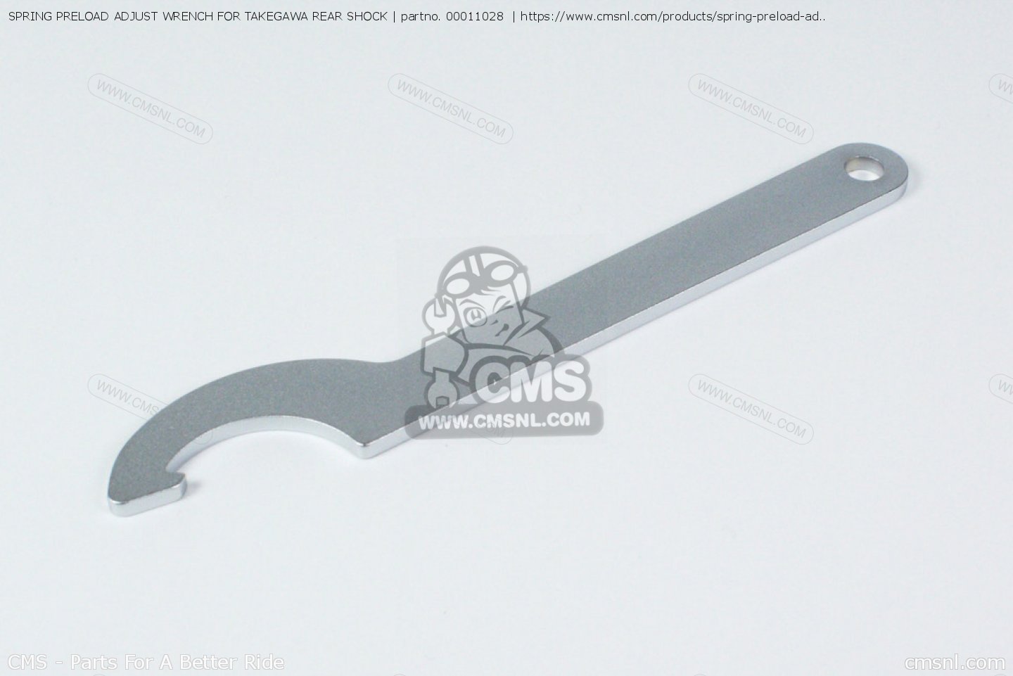 00011028 Spring Preload Adjust Wrench For Takegawa Rear Shock Takegawa