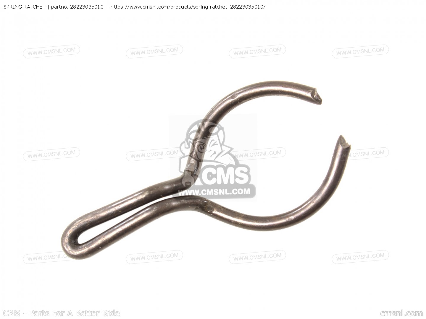 SPRING RATCHET for C50 CUB 1969 ENGLAND order at CMSNL