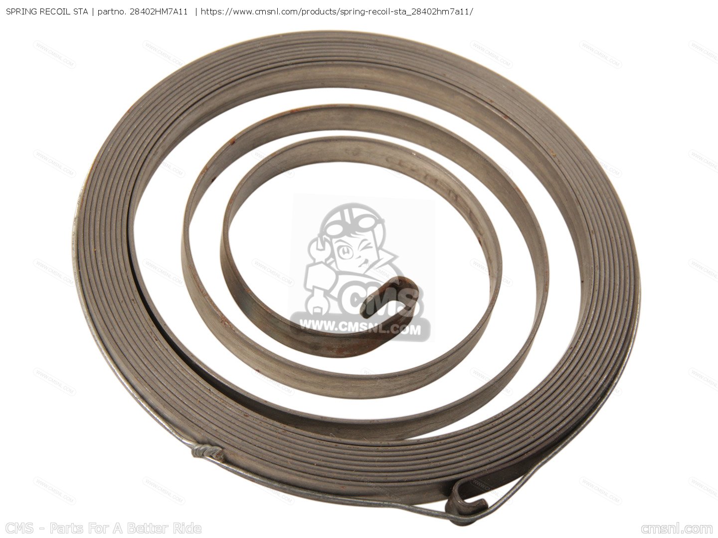 28402HM7A11: Spring Recoil Sta Honda - buy the 28402-HM7-A11 at CMSNL