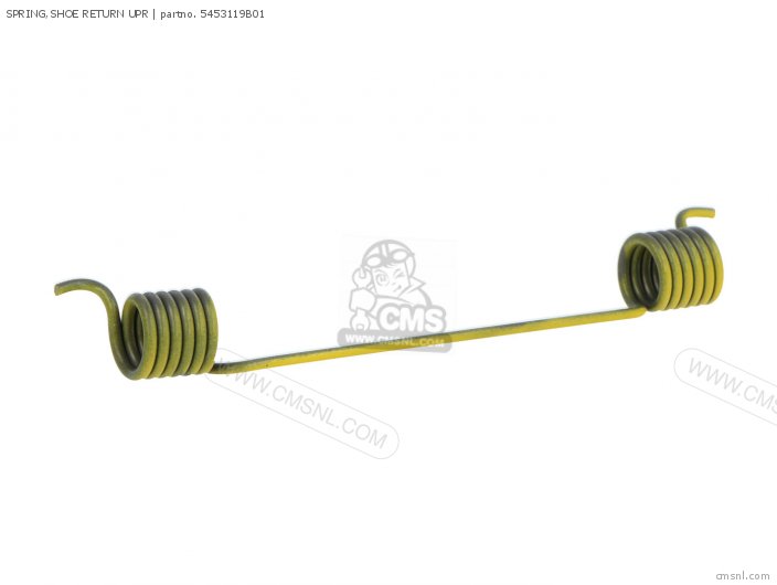 Suzuki SPRING,SHOE RETURN UPR 5453119B01