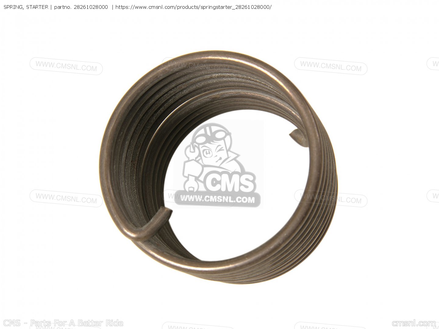 SPRING, STARTER for Honda - order at CMSNL