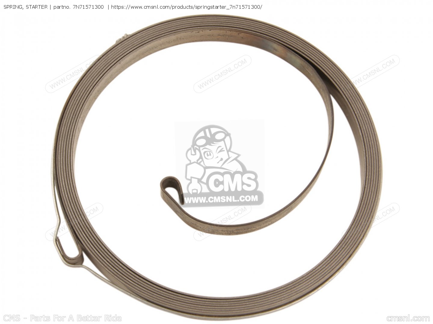 7N71571300: SPRING, STARTER Yamaha - buy the 7N7-15713-00-00 at CMSNL