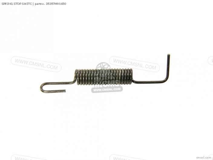 Honda SPRING,STOP SWITC 35357MN1650