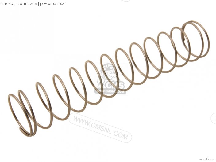 Kawasaki SPRING,THROTTLE VALV 16006023