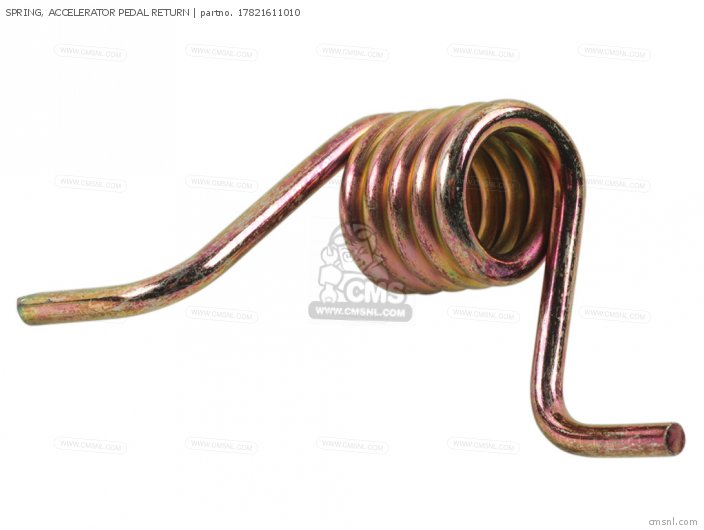 17821611010 Spring, Accelerator Pedal Return Honda buy the 17821611