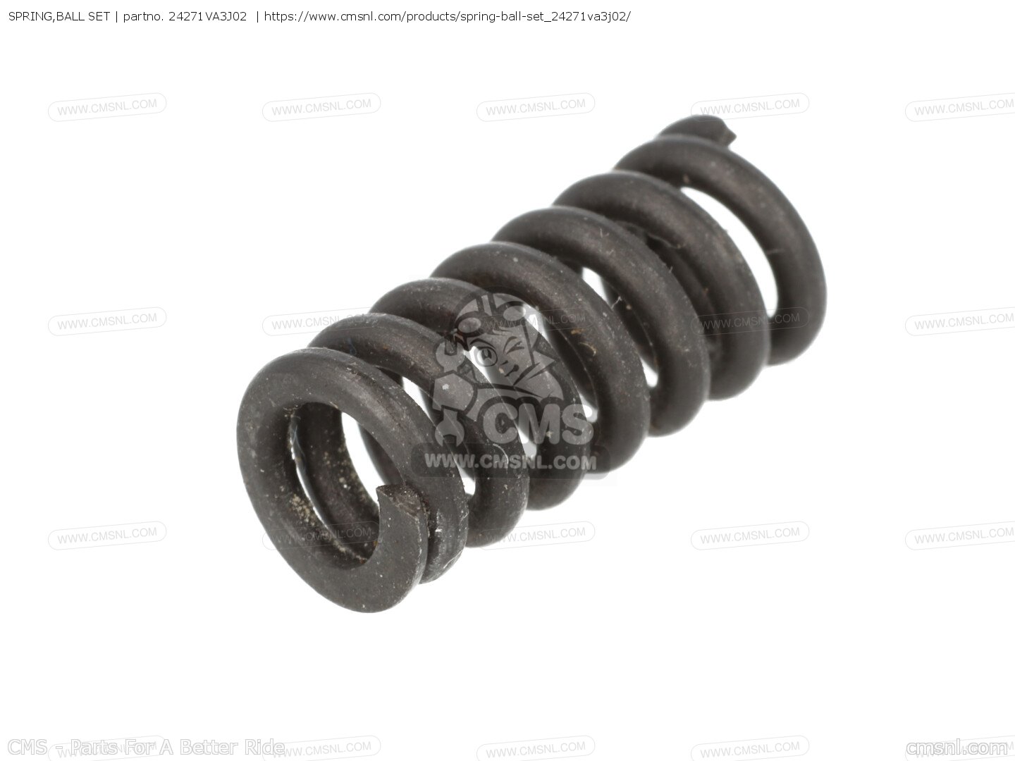 24271VA3J02: SPRING,BALL SET Honda - buy the 24271-VA3-J02 at CMSNL