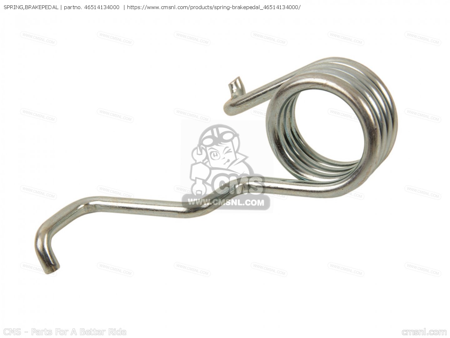 SPRING,BRAKEPEDAL for CY80 1979 (Z) FRANCE - order at CMSNL