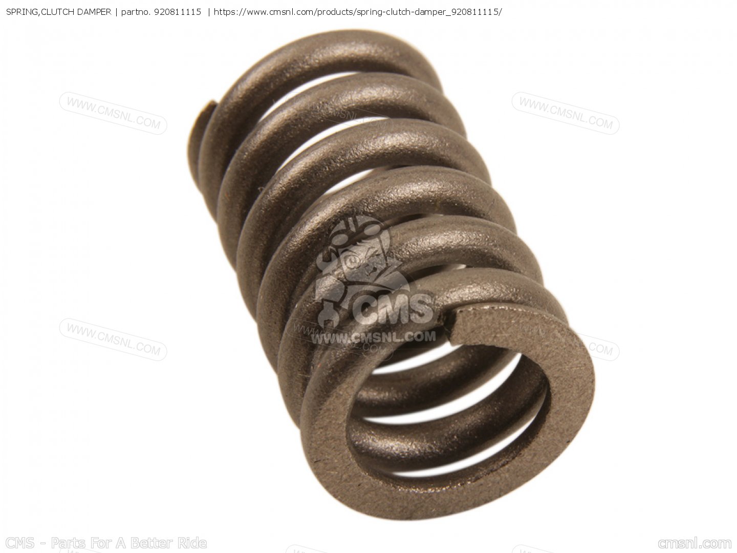 SPRING,CLUTCH DAMPER for KZ1100D1 SPECTRE 1982 USA CANADA order at CMSNL