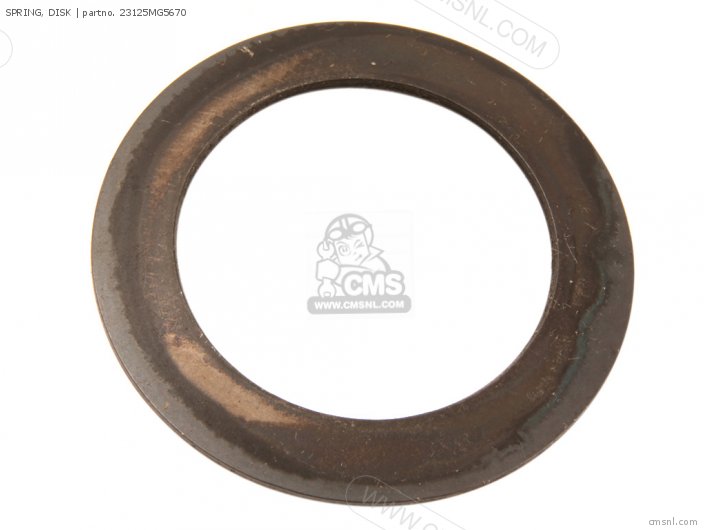 Honda SPRING, DISK 23125MG5670