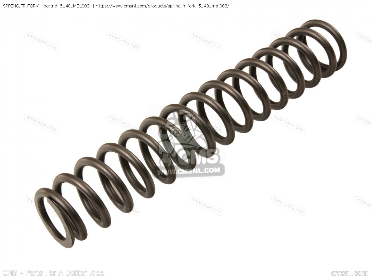 51401MEL003: Spring,fr Fork Honda - buy the 51401-MEL-003 at CMSNL