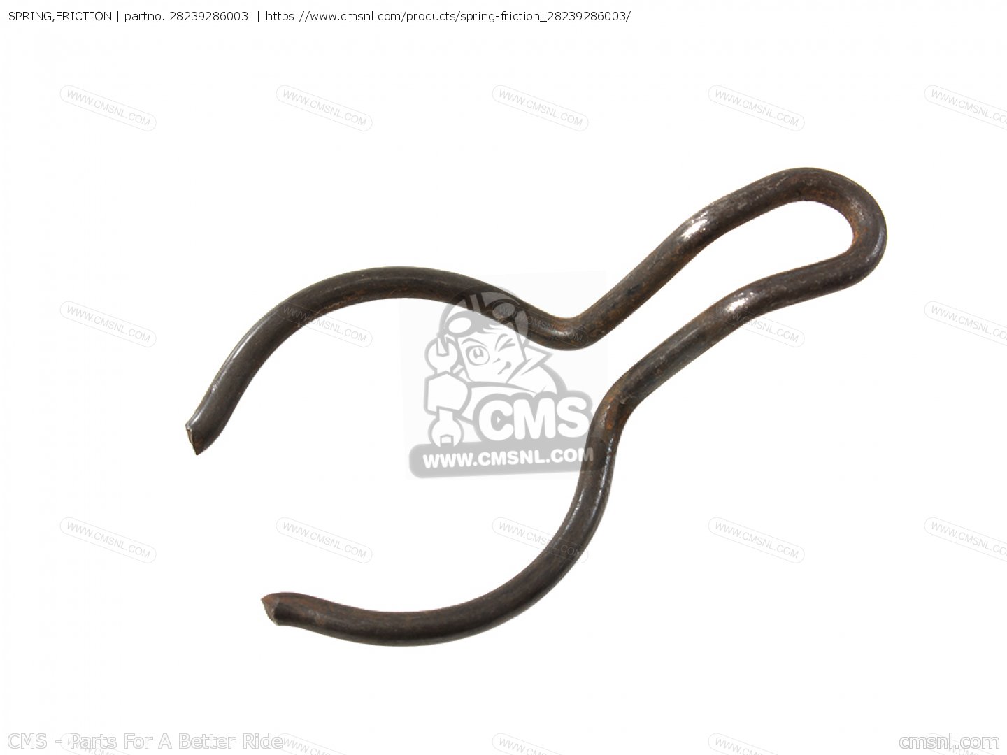SPRING,FRICTION for CB250K0 ENGLAND order at CMSNL