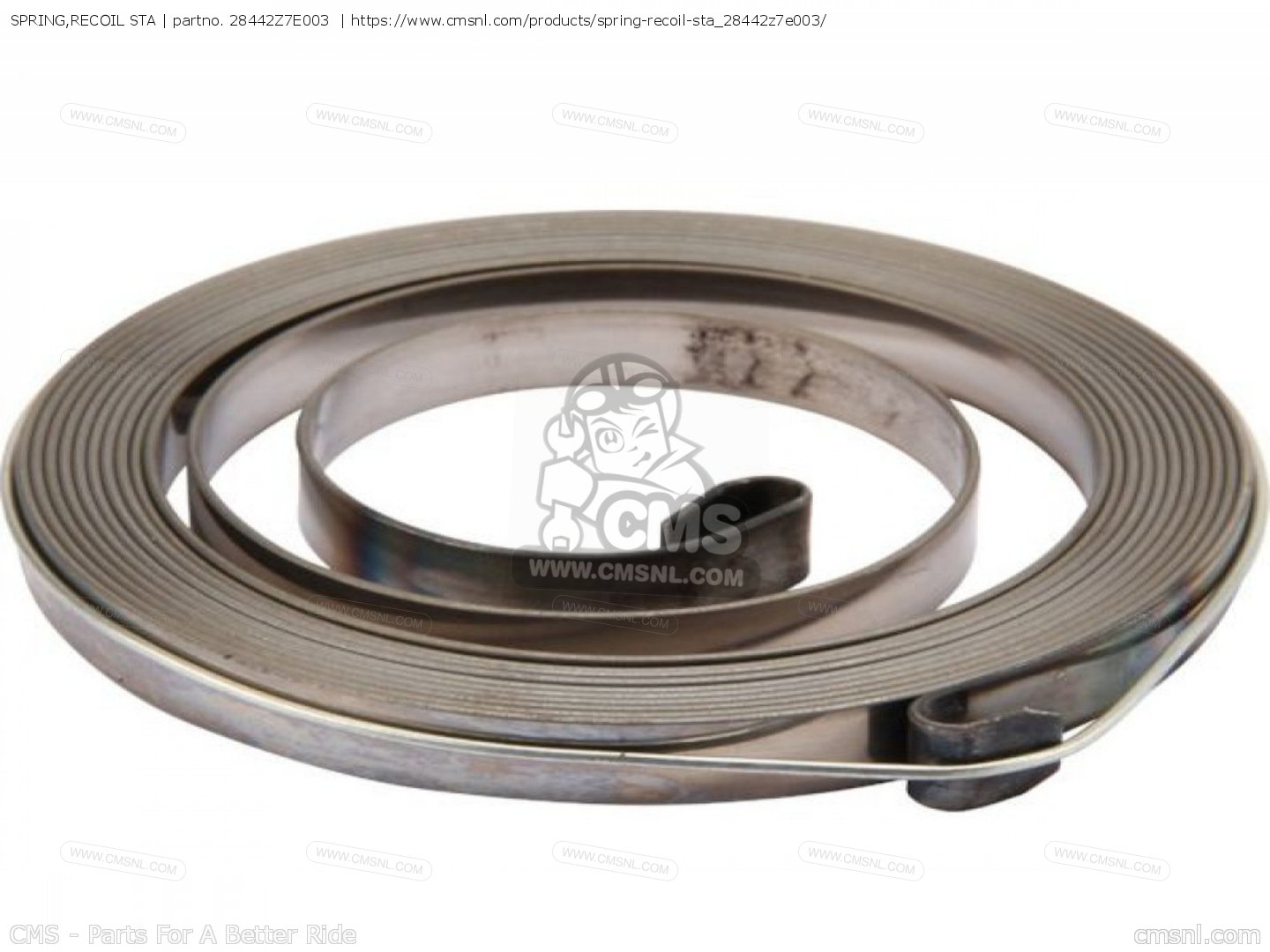 28442Z7E003: SPRING,RECOIL STA Honda - buy the 28442-Z7E-003 at CMSNL