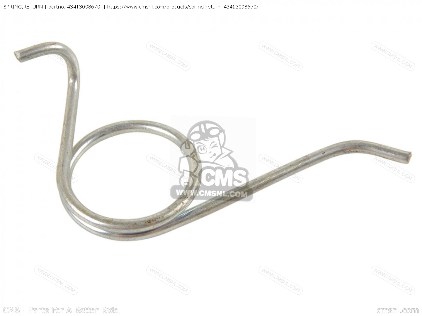 SPRING,RETURN for CT70 TRAIL 70 K0 1969 USA order at CMSNL