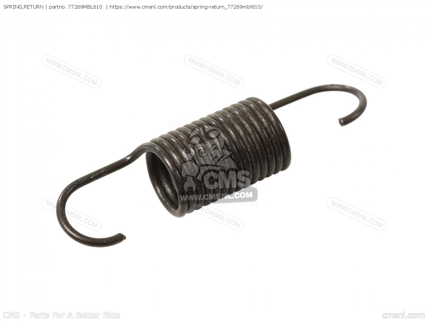 77269MBL610 Spring,return Honda buy the 77269MBL610 at CMSNL