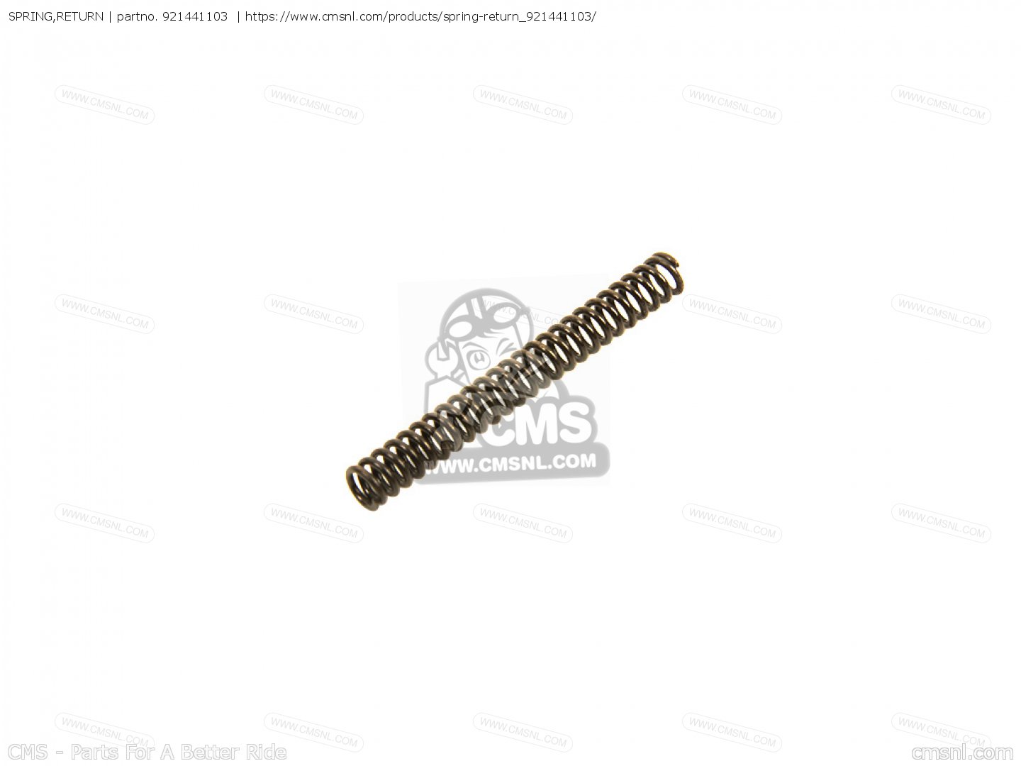 SPRING,RETURN for KDX250D2 1992 AL order at CMSNL