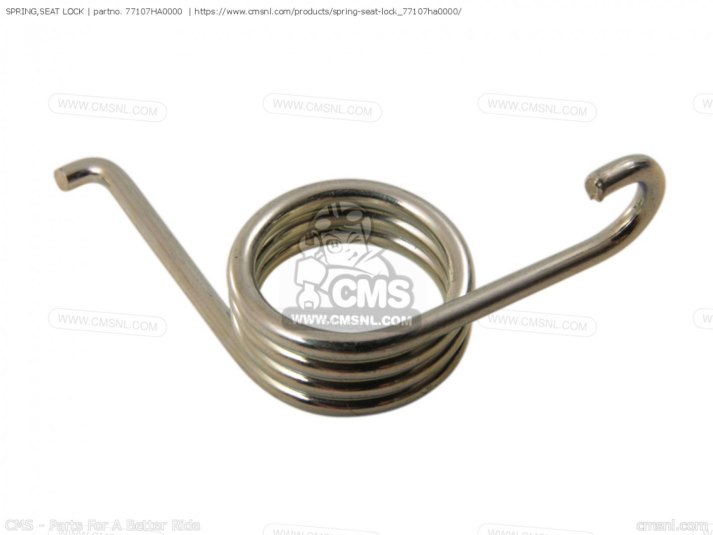 77107HA0000 Spring,seat Lock Honda buy the 77107HA0000 at CMSNL