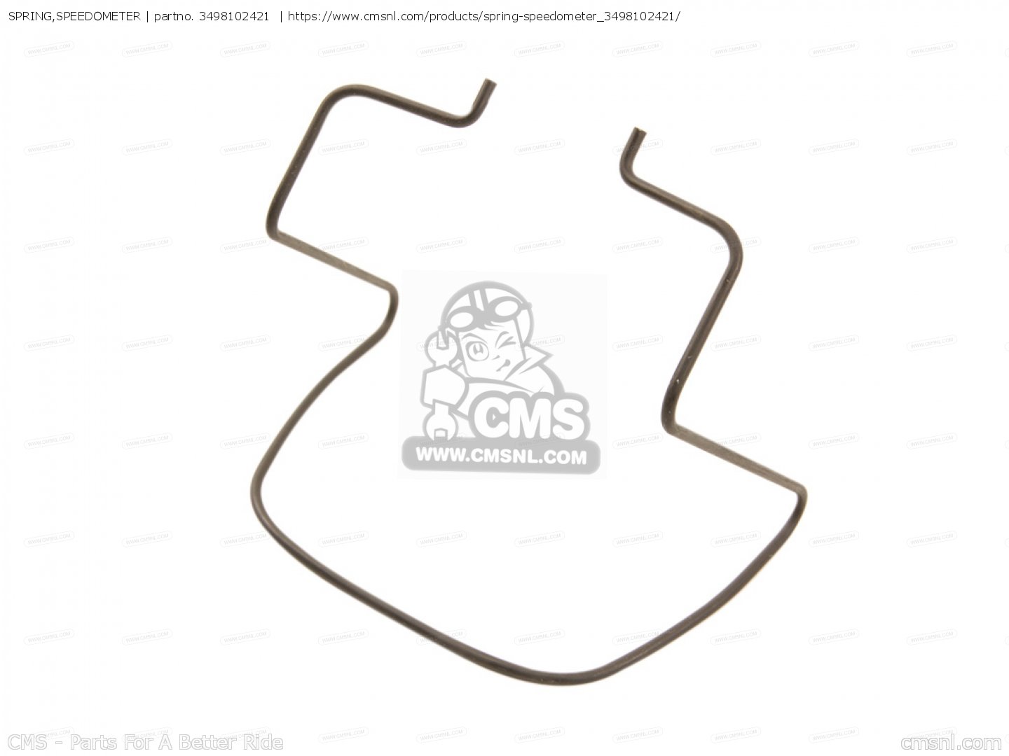 3498102421 Spring,speedometer Suzuki buy the 3498102421 at CMSNL