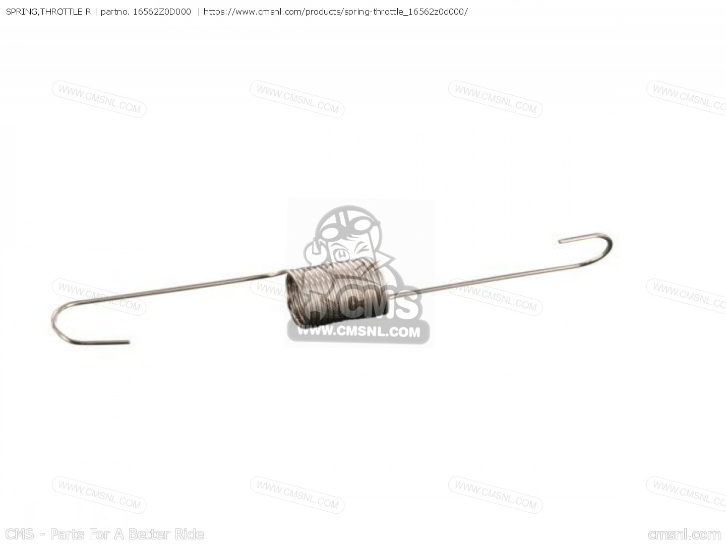 Throttle Spring Fits Honda GX100-16562-Z0D-000