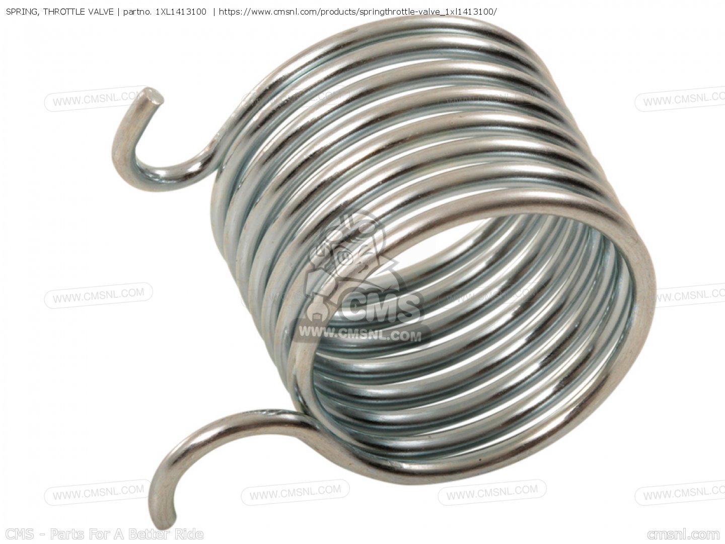 1XL1413100: Spring, Throttle Valve Yamaha - buy the 1XL-14131-00-00 at ...