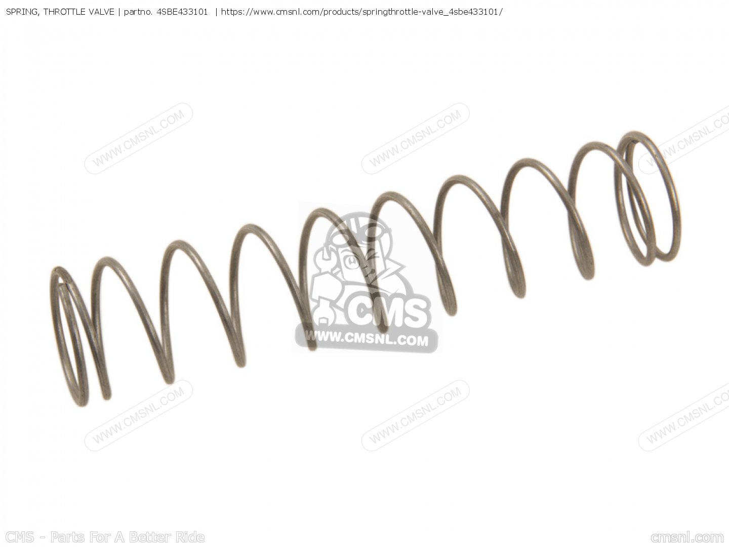 SPRING, THROTTLE VALVE for DT50RSM 2003 1D51 FRANCE 1B1D4351F5 order