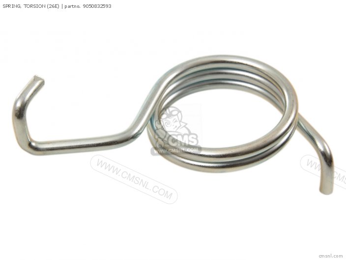 Yamaha SPRING, TORSION (26E) 9050832593 Yamaha SPRING, TORSION (26E) 9050832593