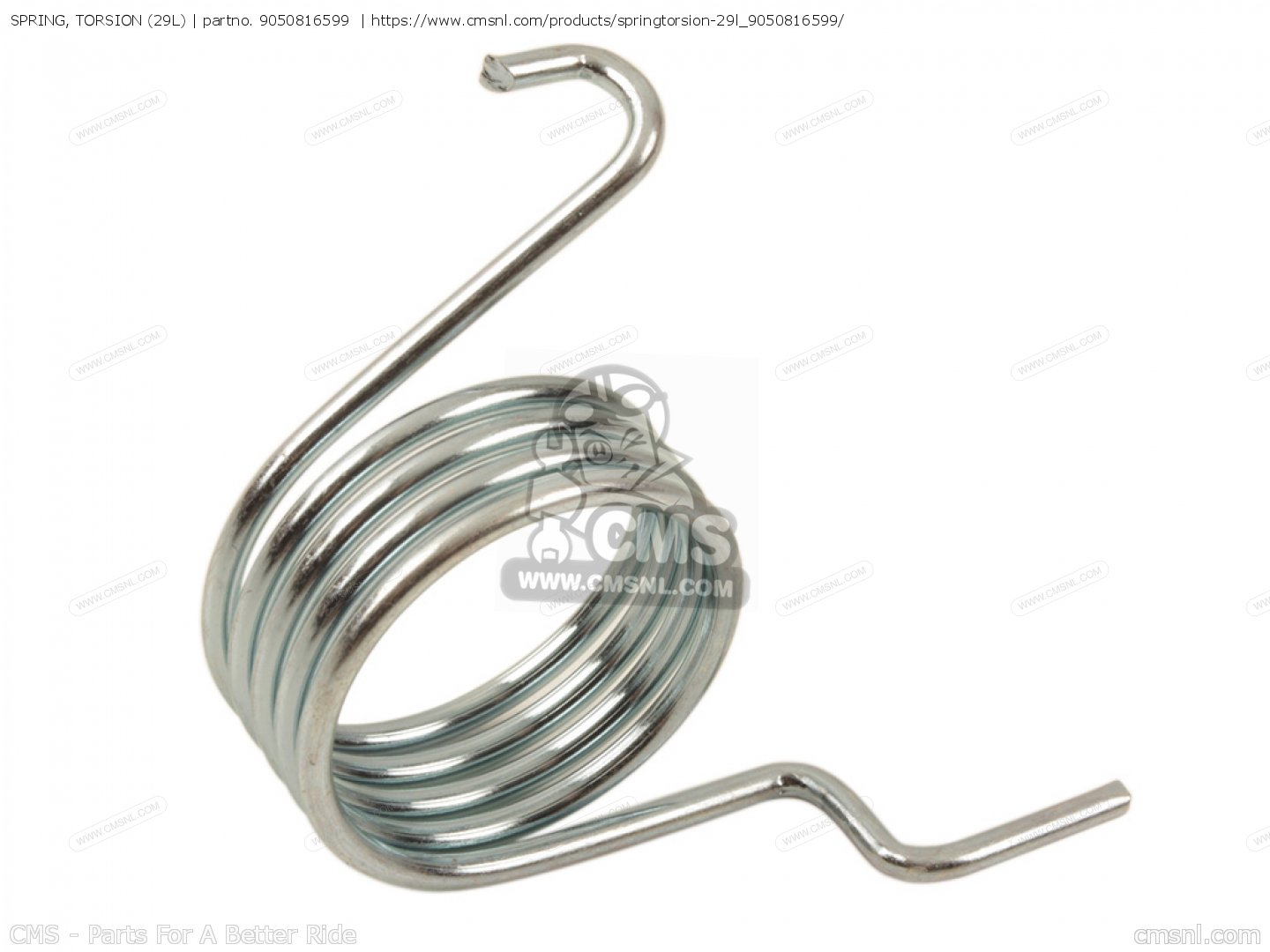 SPRING, TORSION (29L) for YFZ350A BANSHEE 1990 - order at CMSNL