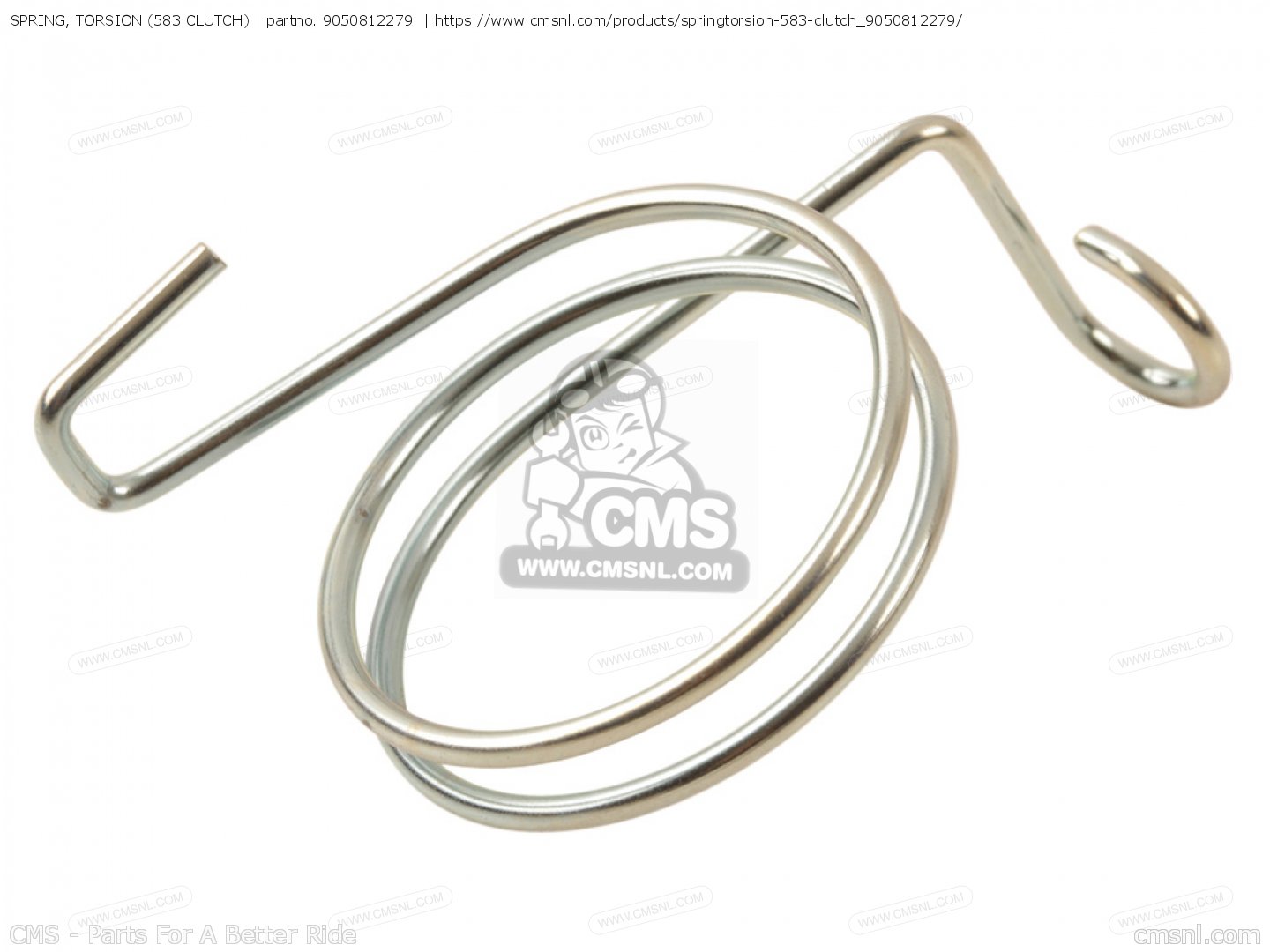 SPRING, TORSION (583 CLUTCH) for TT500 OFFROAD 1980 (A) USA order at